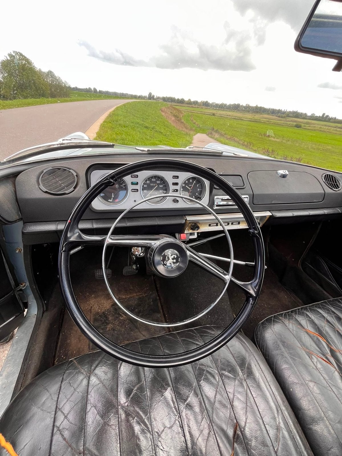 Peugeot 404 Injection 1966 Blauw, foto 12