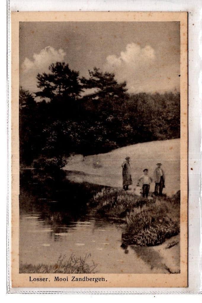 Losser  Zandbergen  1931, Ophalen of Verzenden, 1920 tot 1940, Gelopen, Overijssel
