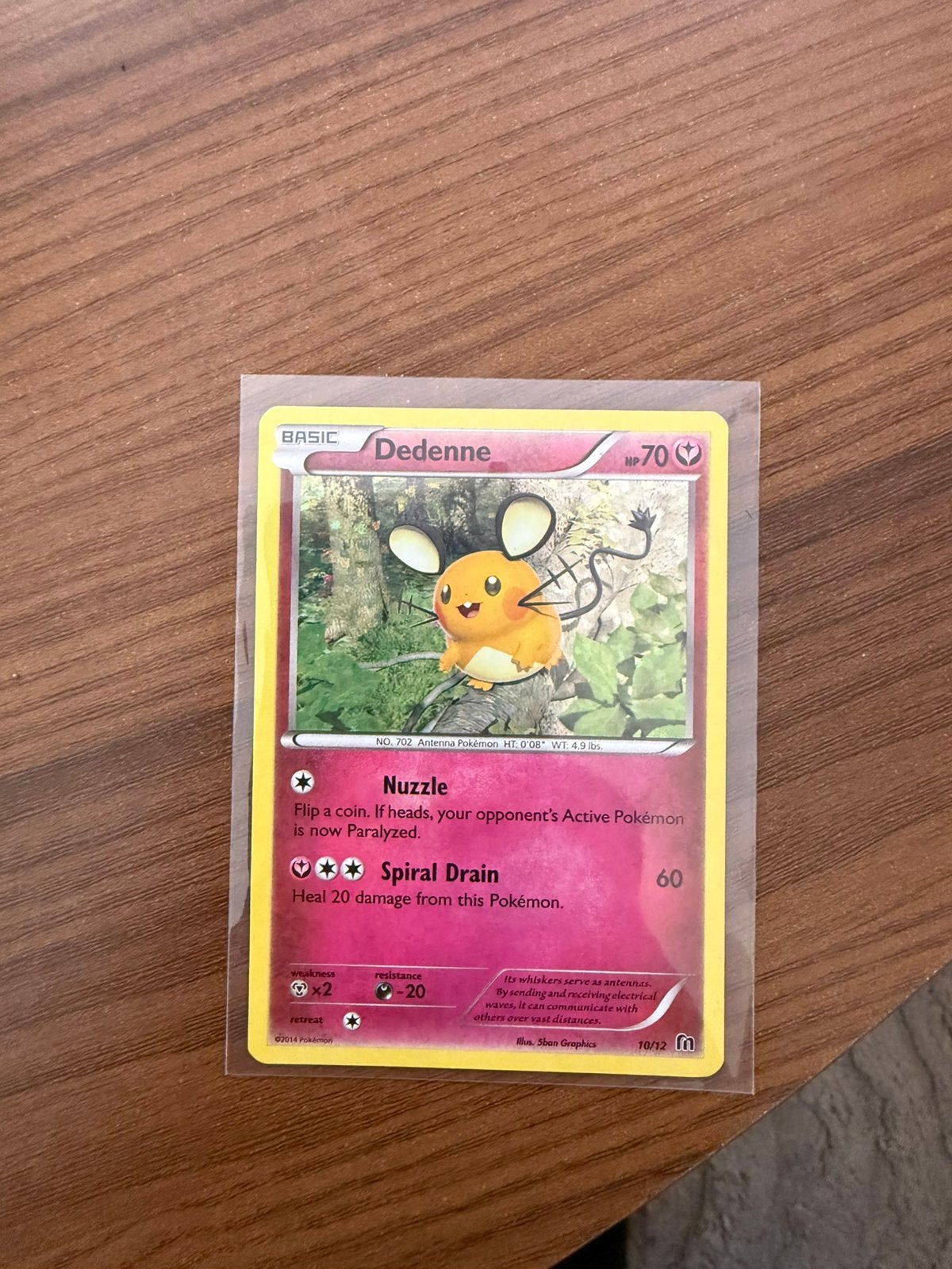 Pokémon Dedenne 10/12 McDonald’s Collection 2016, Ophalen, Zo goed als nieuw