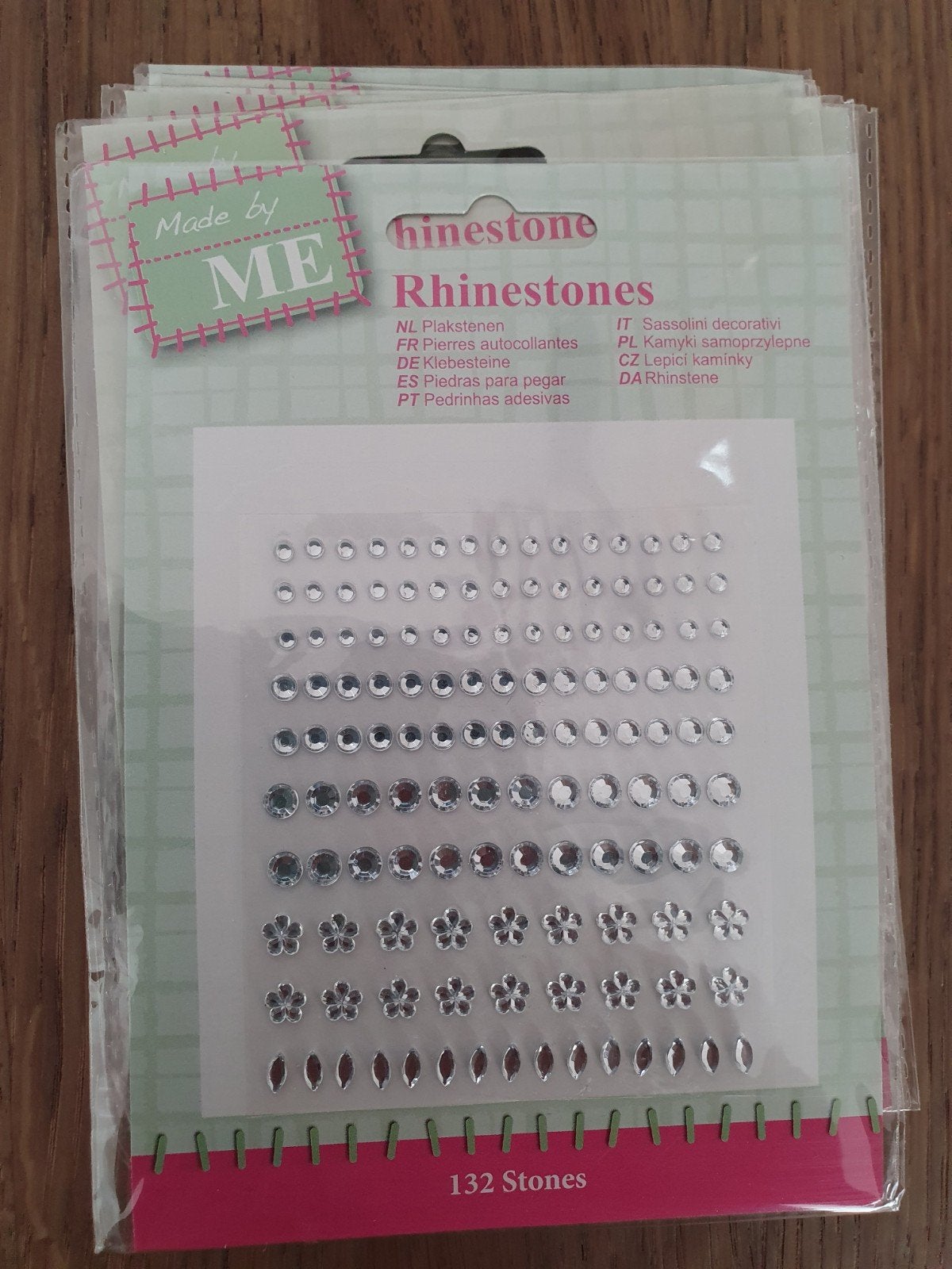 Nieuwe Strassteentjes - Rhinestones - Plaksteentjes, zilver, Zelfklevend, Zilver, Nieuw, Ophalen of Verzenden