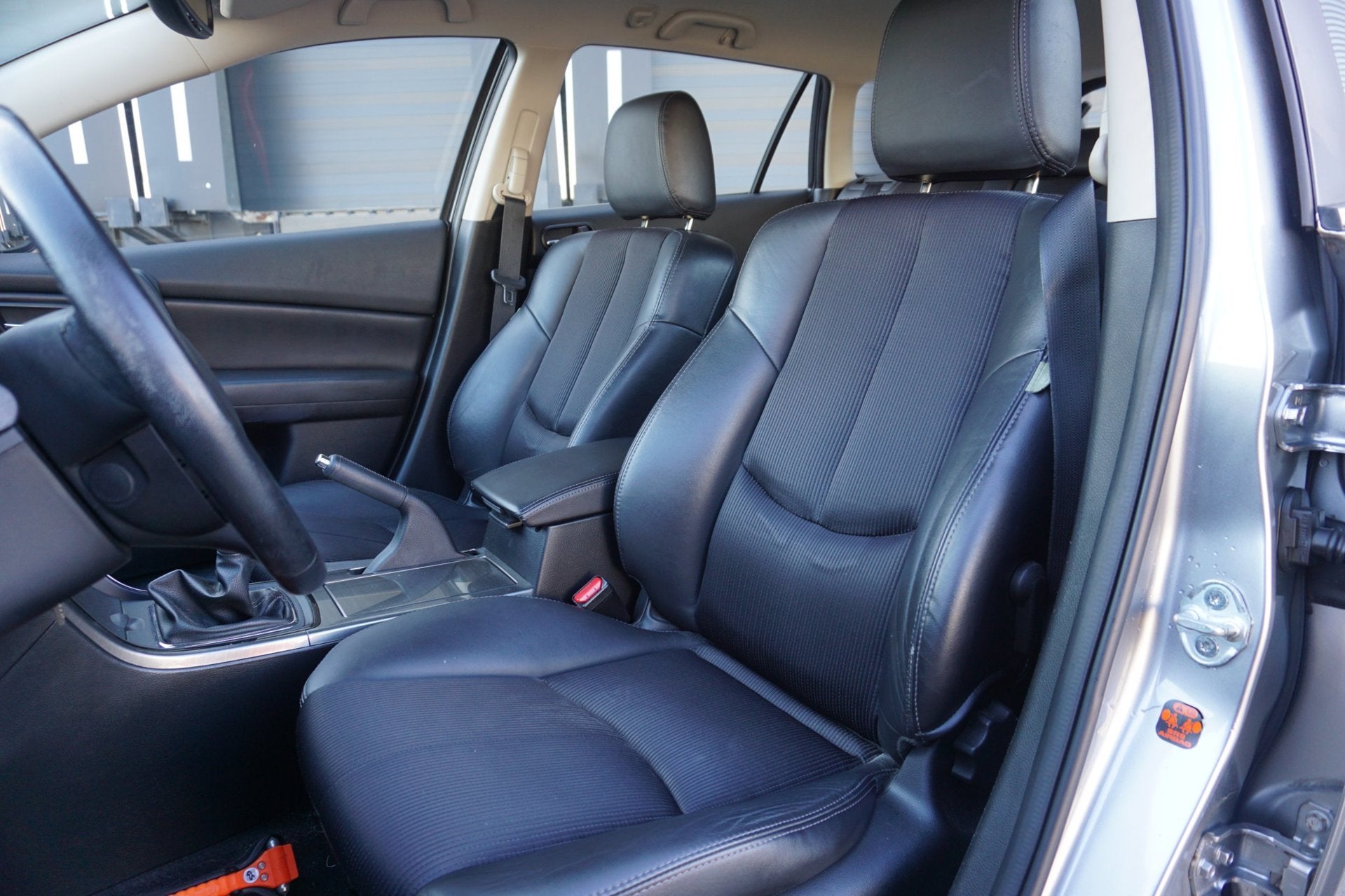 Mazda 6 Sportbreak 2.0 GT-M Line, Auto's, Voorwielaandrijving, Euro 5, Gebruikt, Zwart
