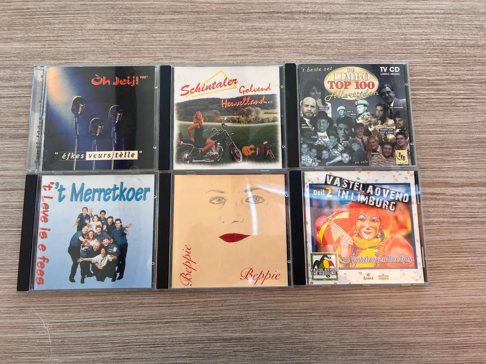 Diverse Limburgse CD's: Schintaler, 't Merretkoer, Beppie, Cd's en Dvd's, Ophalen of Verzenden, Gebruikt, Streekmuziek, Verzamelalbum