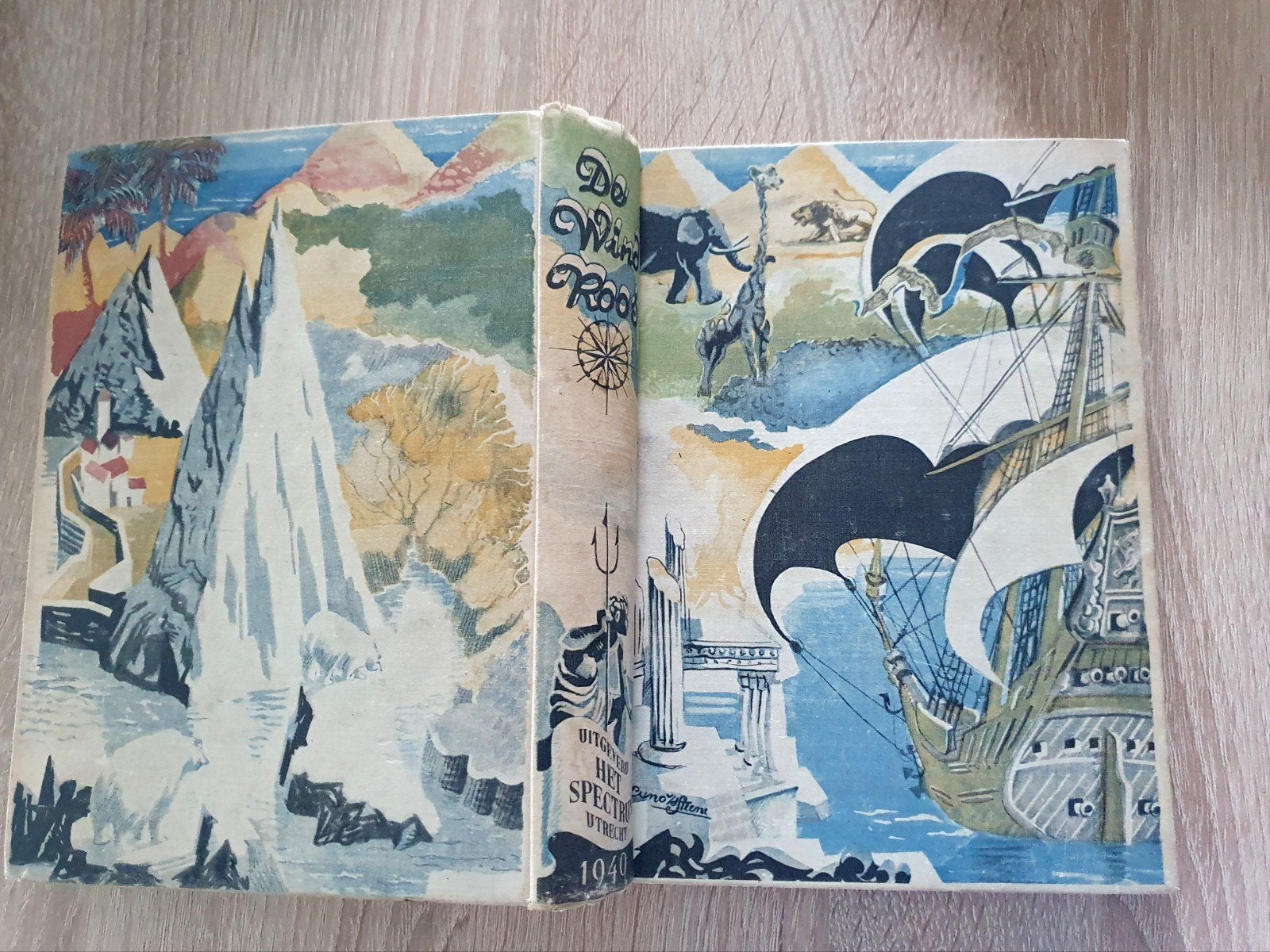De Windroos Jaarboek 1940 - Katholiek Jeugdboek, Ophalen of Verzenden, Diverse auteurs, o.a. Dr. J. de Vreese S.J., Marie Koenen