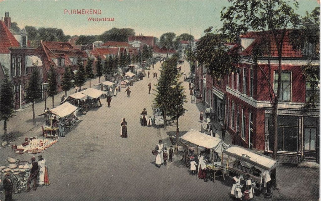 703-001-033 Purmerend Westerstraat, Verzenden, Voor 1920, Noord-Holland