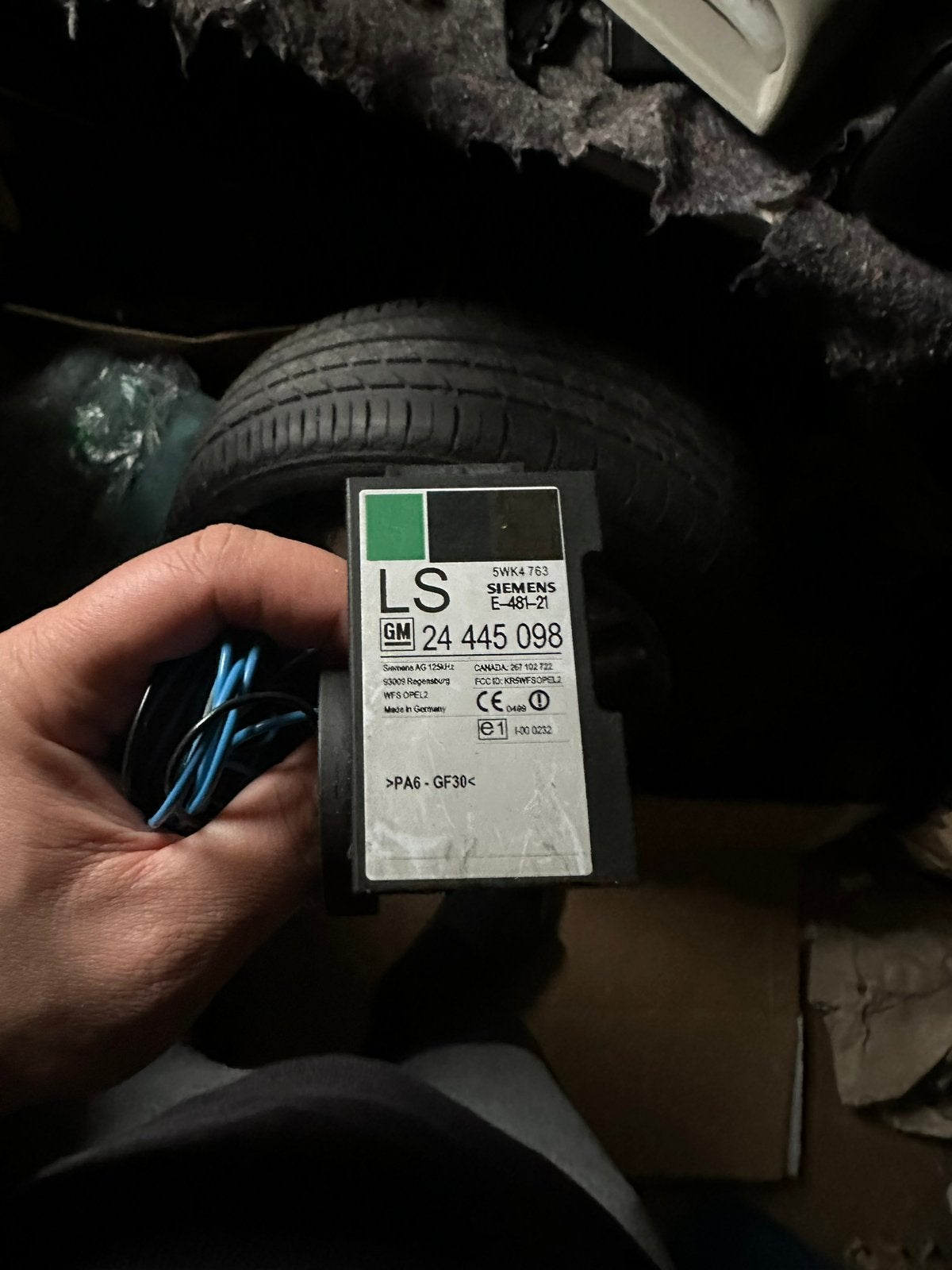 Opel Vectra B Immobiliser module 24445098, Ophalen of Verzenden, Gebruikt, Opel
