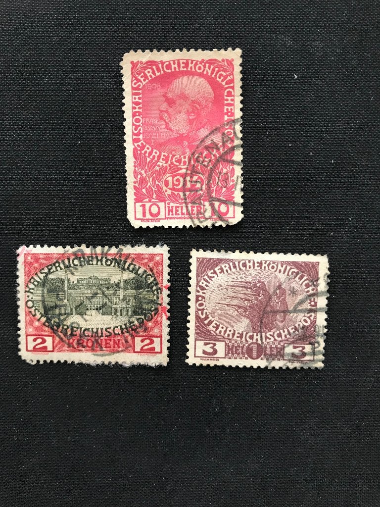 postzegels Oostenrijk, Ophalen of Verzenden, Gestempeld