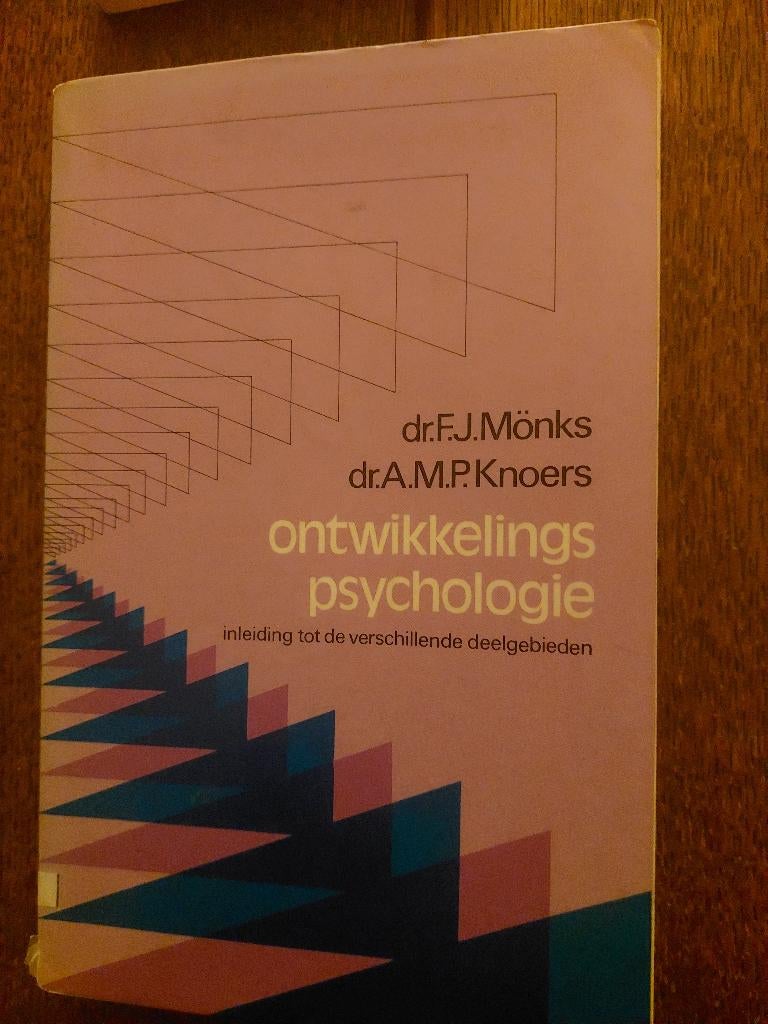 ontwikkelingspsychologie - Mönks en Knoers, Ophalen of Verzenden, Gelezen, Ontwikkelingspsychologie