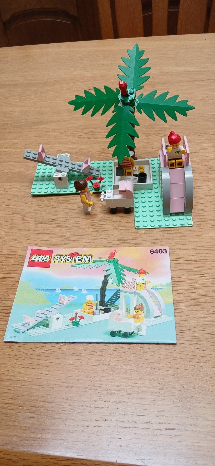 Lego set paradisa playground 6403, Kinderen en Baby's, Speelgoed | Duplo en Lego, Overige thema's, Lego, Compleet, Ophalen of Verzenden