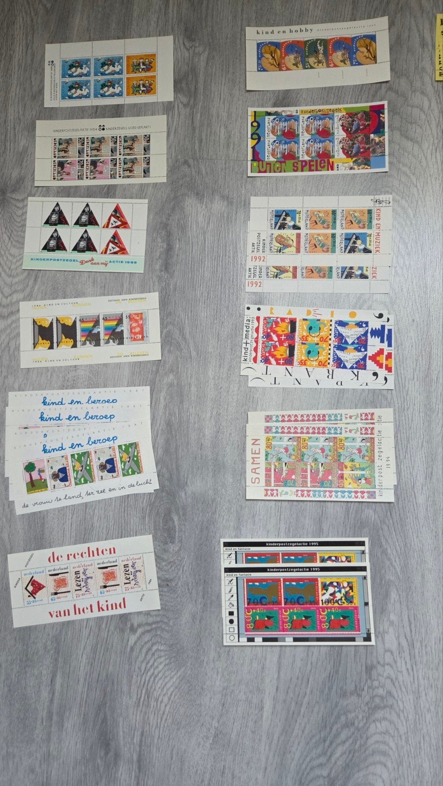 Grote collectie Kinderpostzegels - Diverse jaren, Ophalen of Verzenden, Na 1940, Postfris