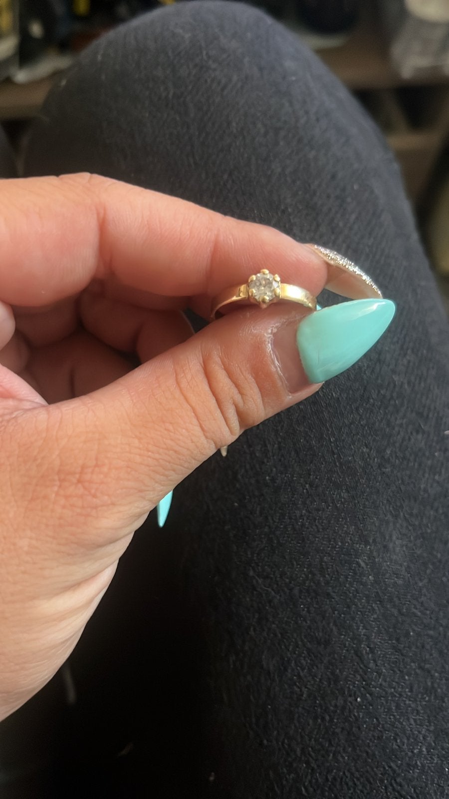 Dames ring, Ophalen, Overige materialen, Nieuw, 17 tot 18