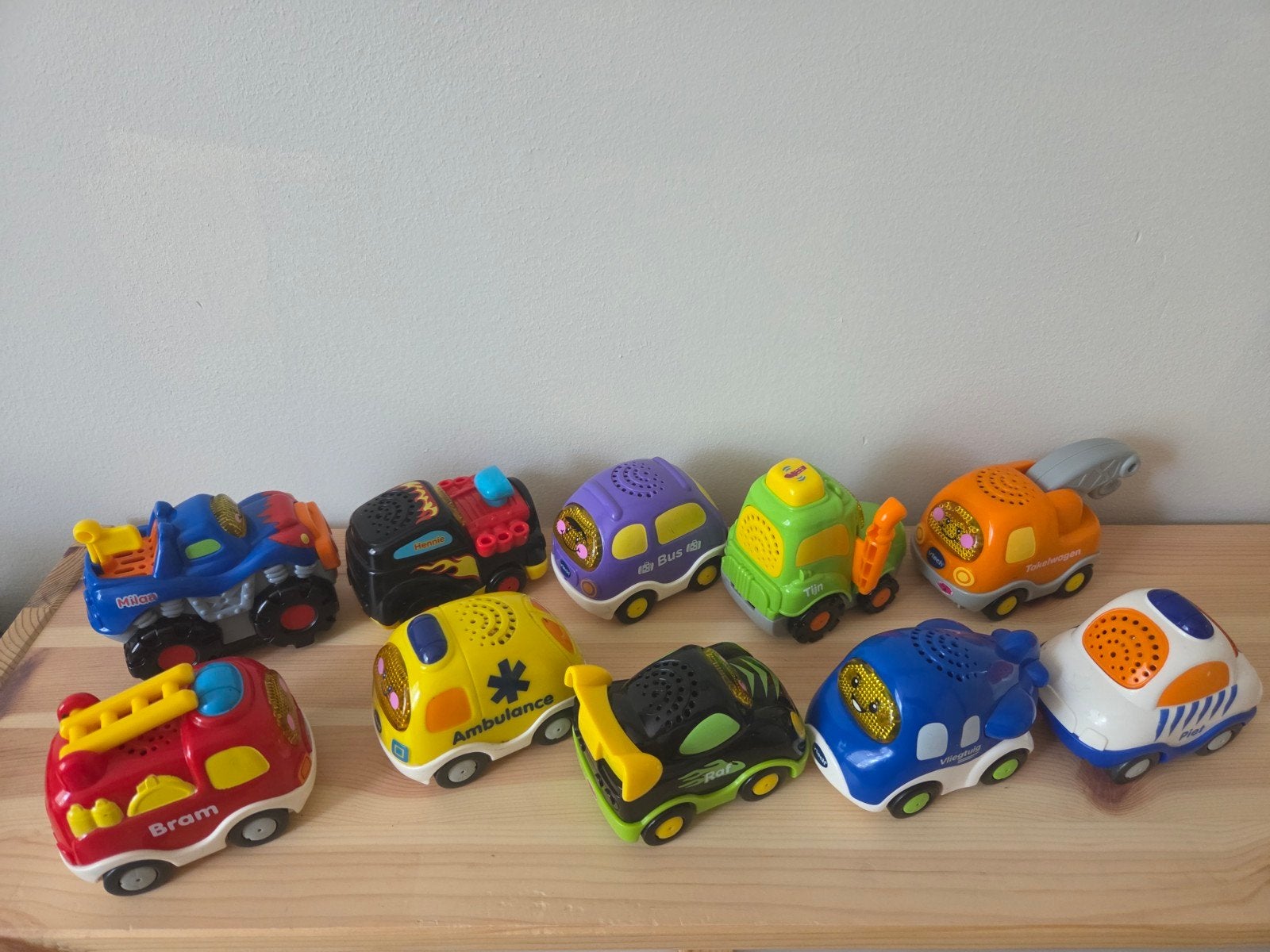 Toet Toet auto's 10x, Ophalen, Zo goed als nieuw, 2 tot 4 jaar