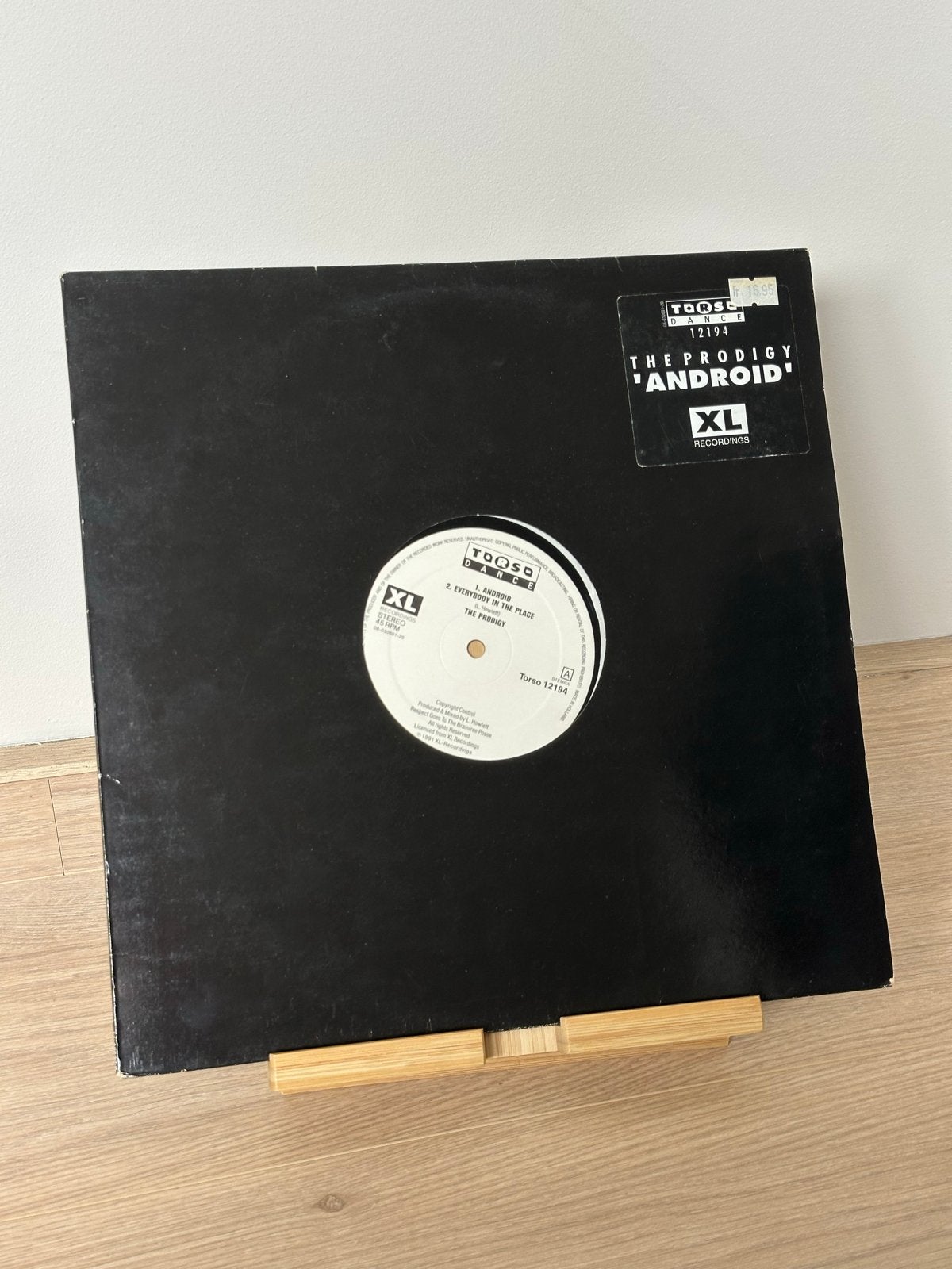 The Prodigy - Android (XL Recordings) Vinyl, Gebruikt, Ophalen of Verzenden, Elektronisch, EP