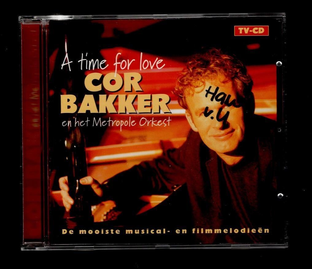 CD - Cor Bakker - A time for love, Ophalen, Zo goed als nieuw