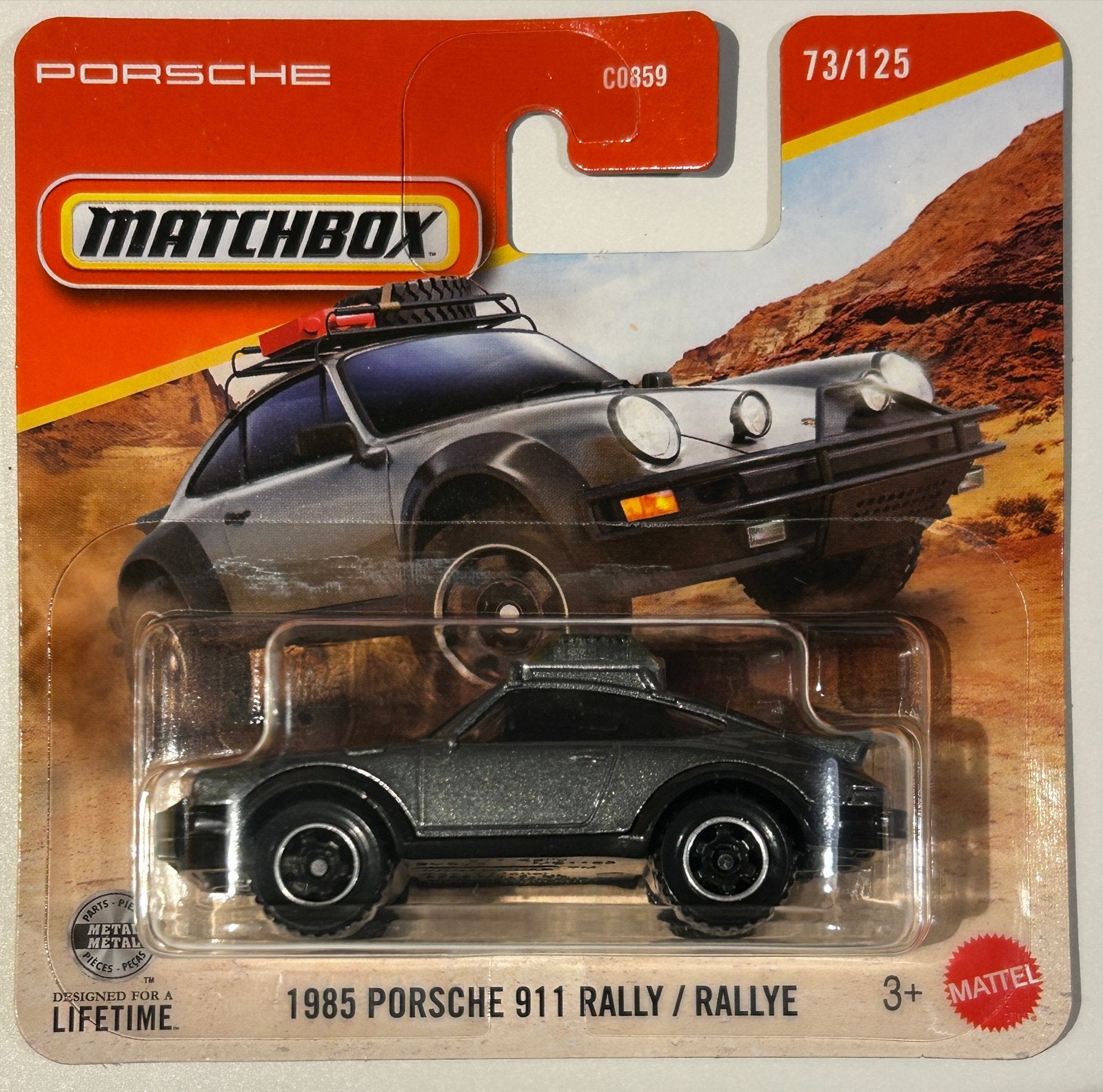 Matchbox 1985 Porsche 911 Rally - Nieuw in verpakking, Ophalen of Verzenden, Nieuw, Overige typen