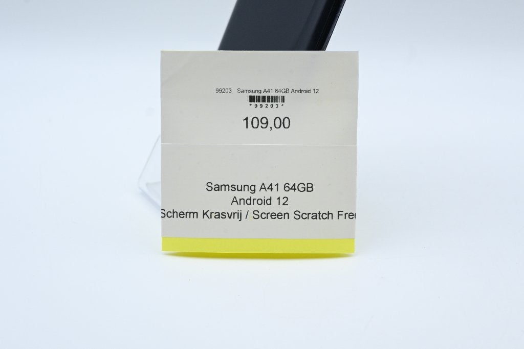 Samsung A41 64GB Android 12 - Krasvrij Scherm, Samsung, Overige typen, Onbekend, Ophalen of Verzenden