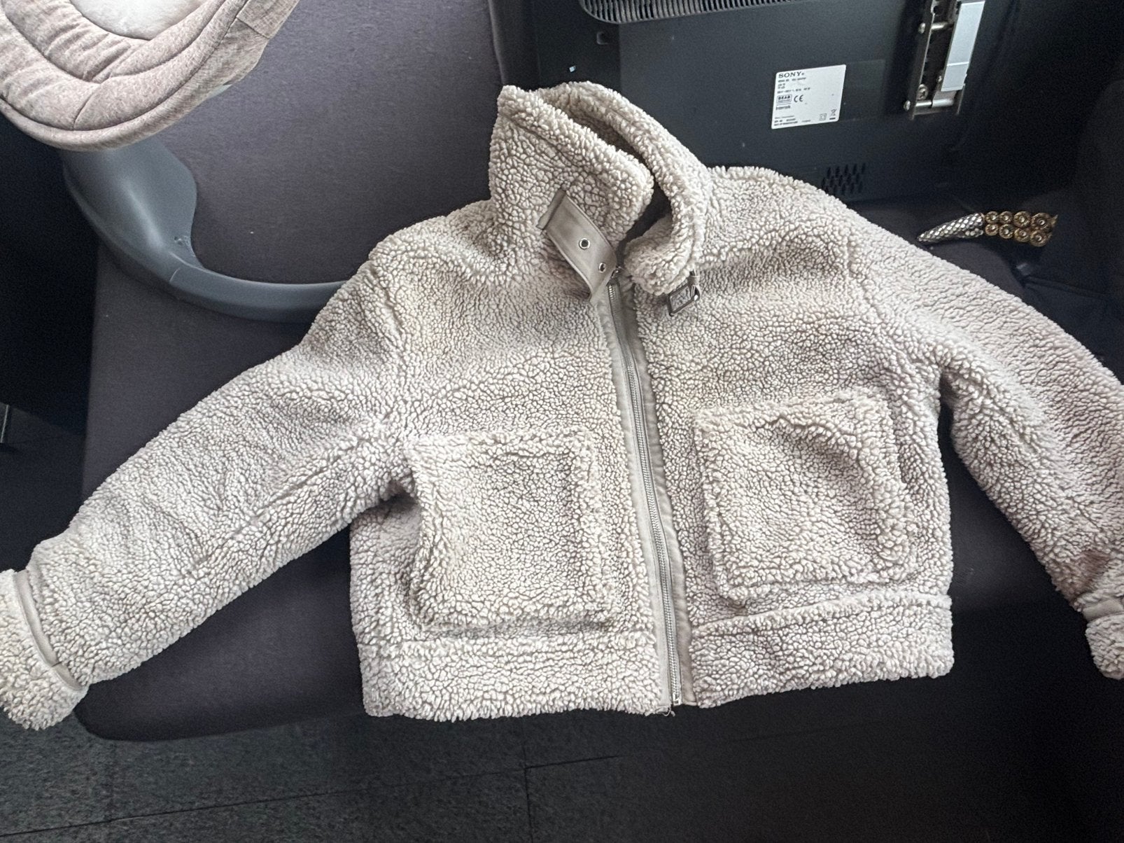 Winterjas, Ophalen of Verzenden, Zo goed als nieuw, Maat 46 (S) of kleiner, Beige