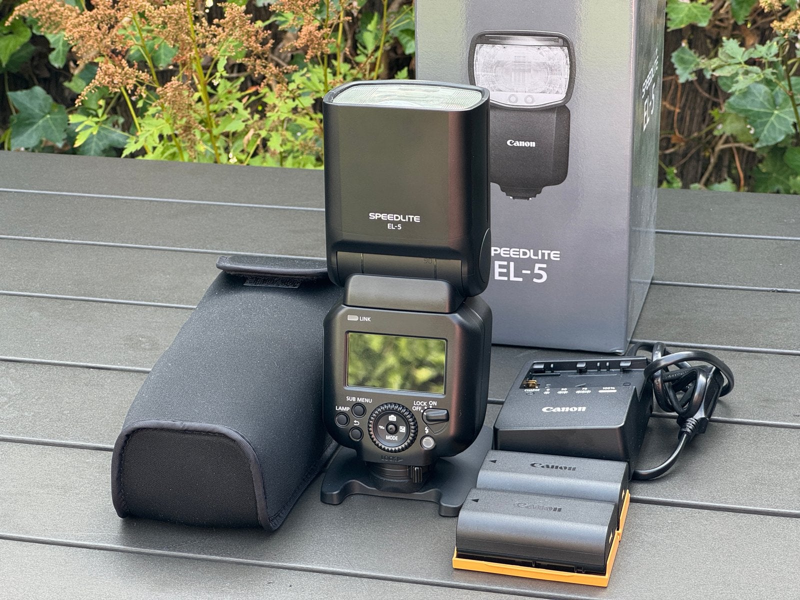 Canon Speedlite EL-5 flitser (als nieuw), Audio, Tv en Foto, Fotografie | Flitsers, Ophalen, Canon, TTL, Canon
