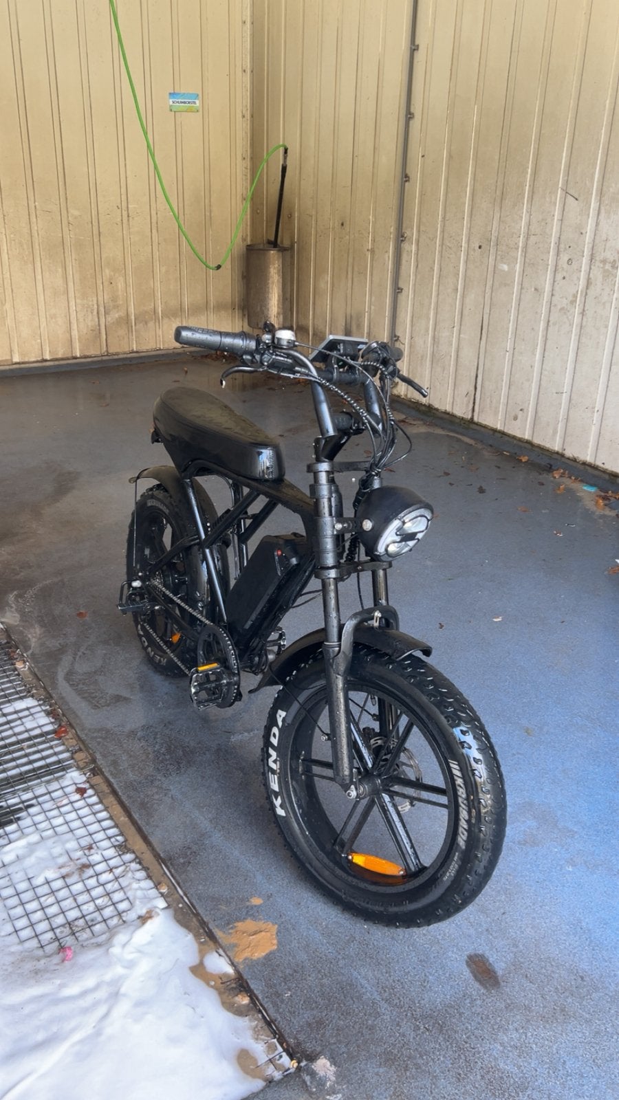 Fatbike OUXI H9, Zo goed als nieuw, 59 cm of meer, 50 km per accu of meer, Ophalen
