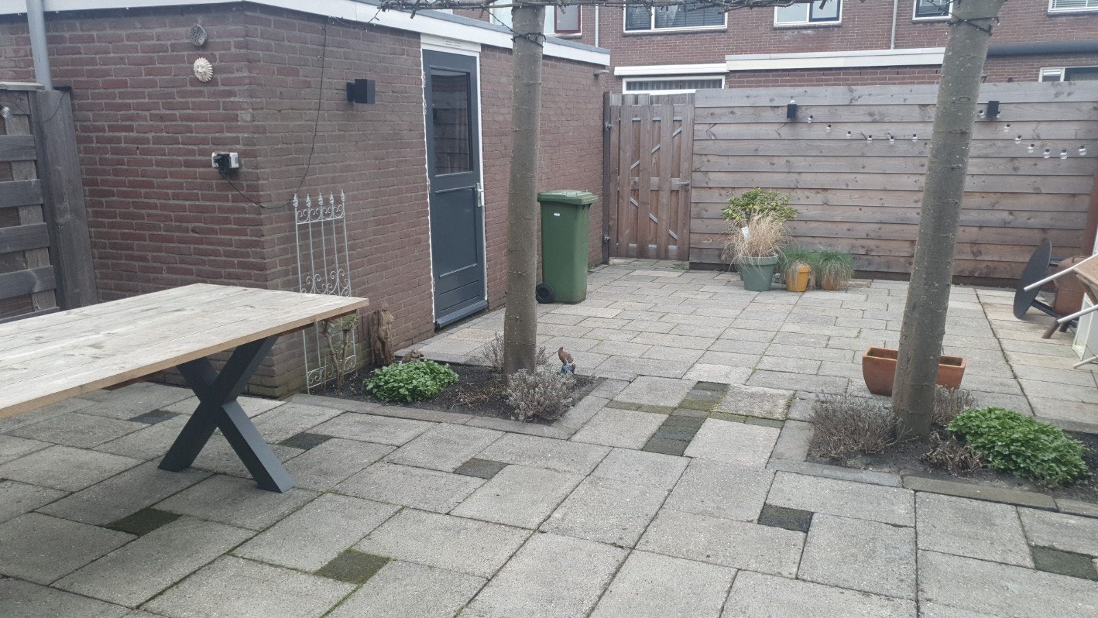 Gratis afhalen, Ophalen of Verzenden, Gebruikt, Beton, Terrastegels