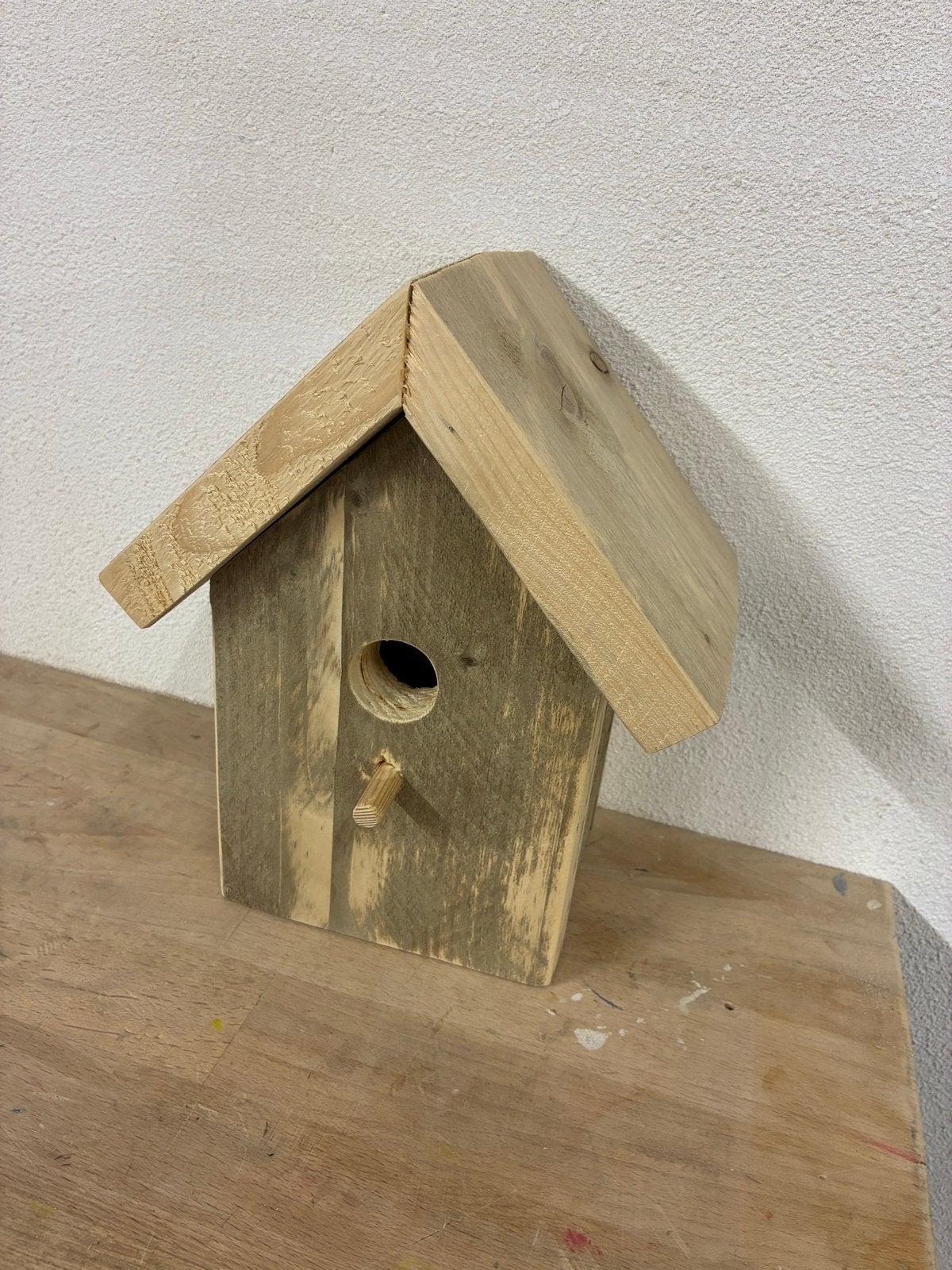 Houten Vogelhuisje - Handgemaakt, Ophalen, Nieuw