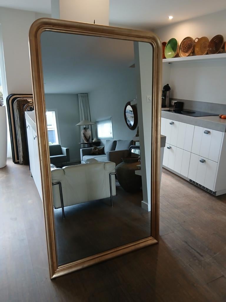 Diverse Stijlvolle Antieke Franse Spiegels Kuifspiegels, Huis en Inrichting, Ophalen, Rechthoekig, Minder dan 50 cm, Minder dan 100 cm