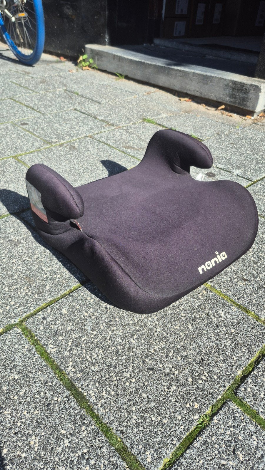 Nania kinderzitje 15-36 kg - Zwart, Overige merken, 15 t/m 36 kg, Ophalen of Verzenden, Gebruikt
