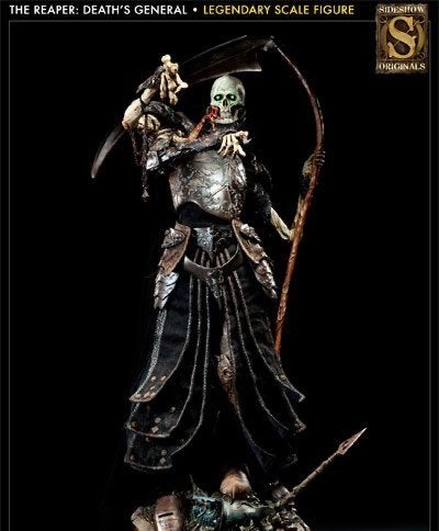 Sideshow Reaper General Legendary Scale Figure Cotd Statue, Ophalen, Zo goed als nieuw, Fantasy