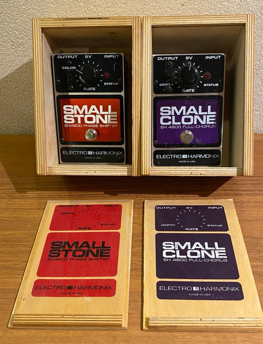 Electro-Harmonix Small Stone & Small Clone effectpedalen, Ophalen of Verzenden, Gebruikt, Chorus