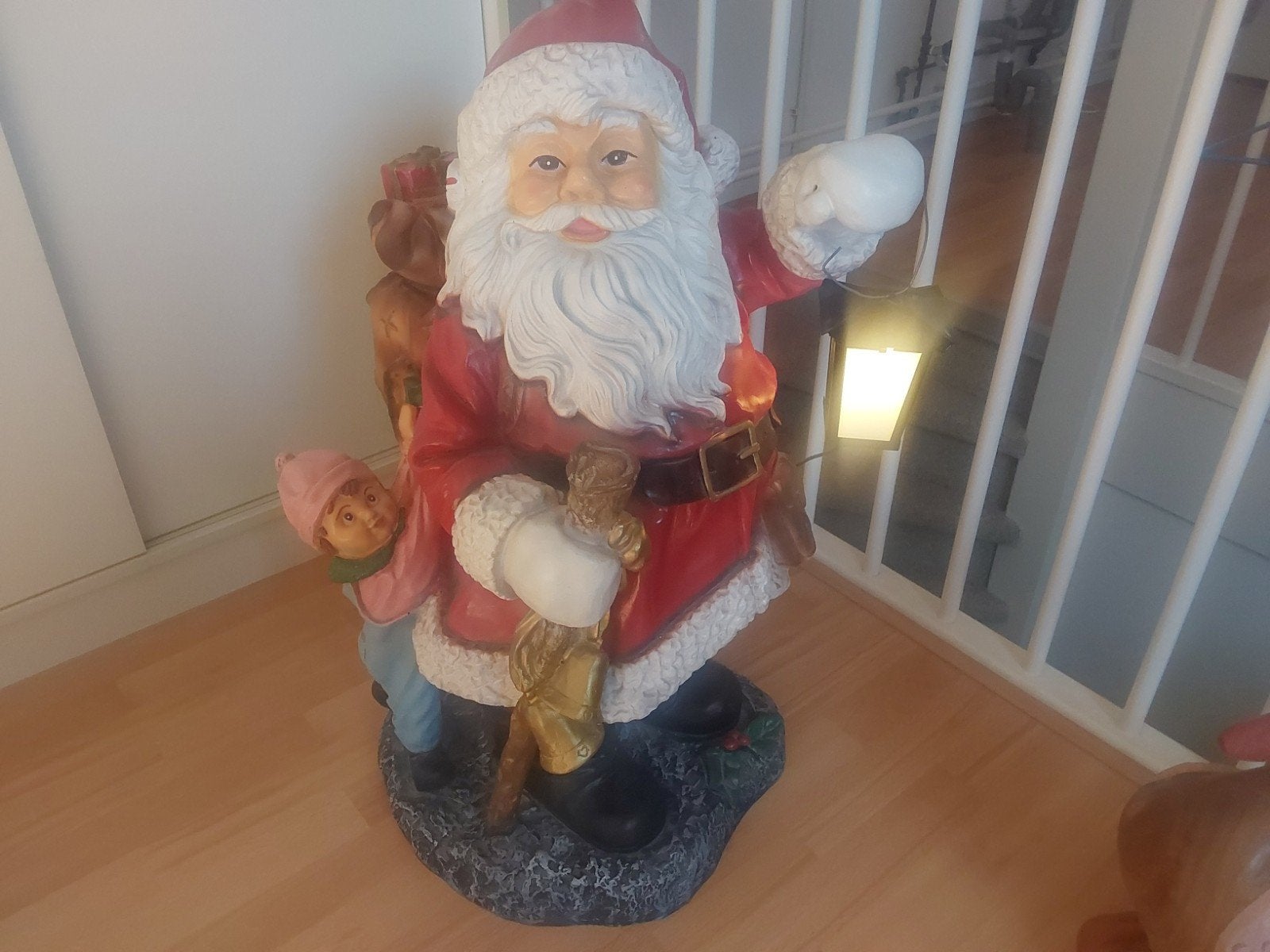 Kerstman, Ophalen