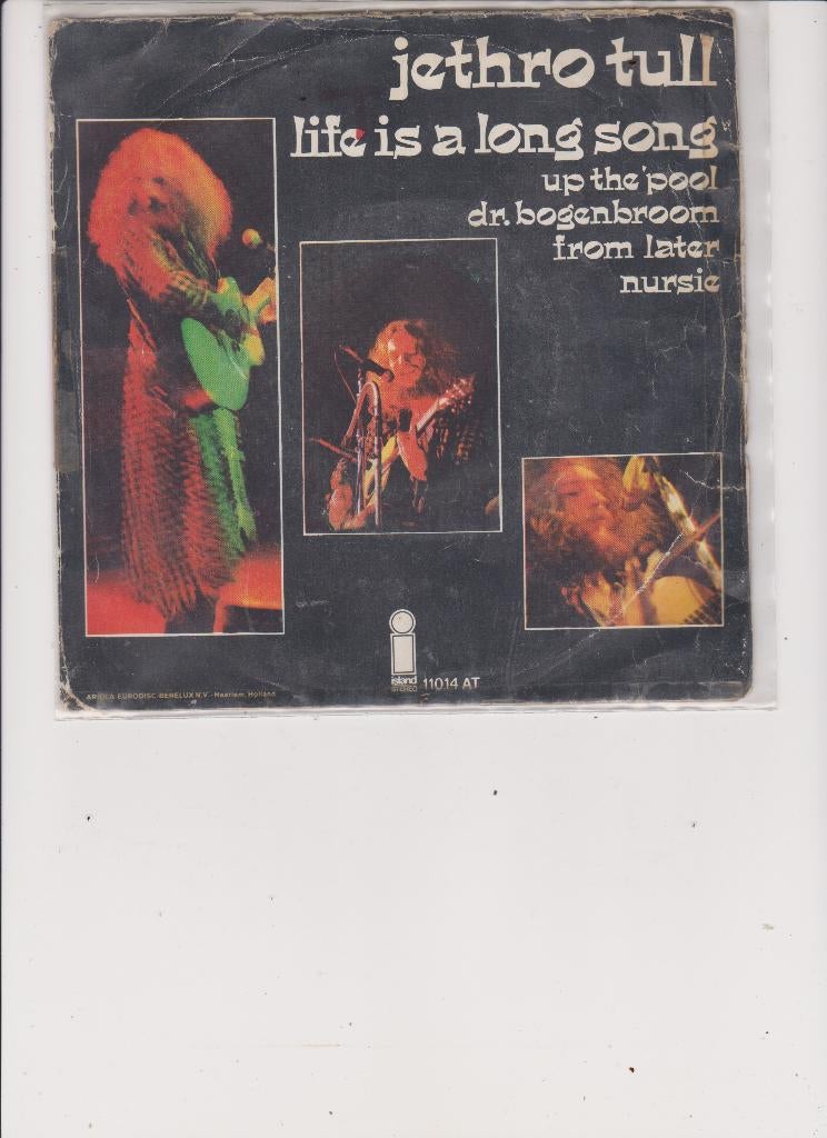 jethro tull, Ophalen of Verzenden, Gebruikt, 7 inch, Pop
