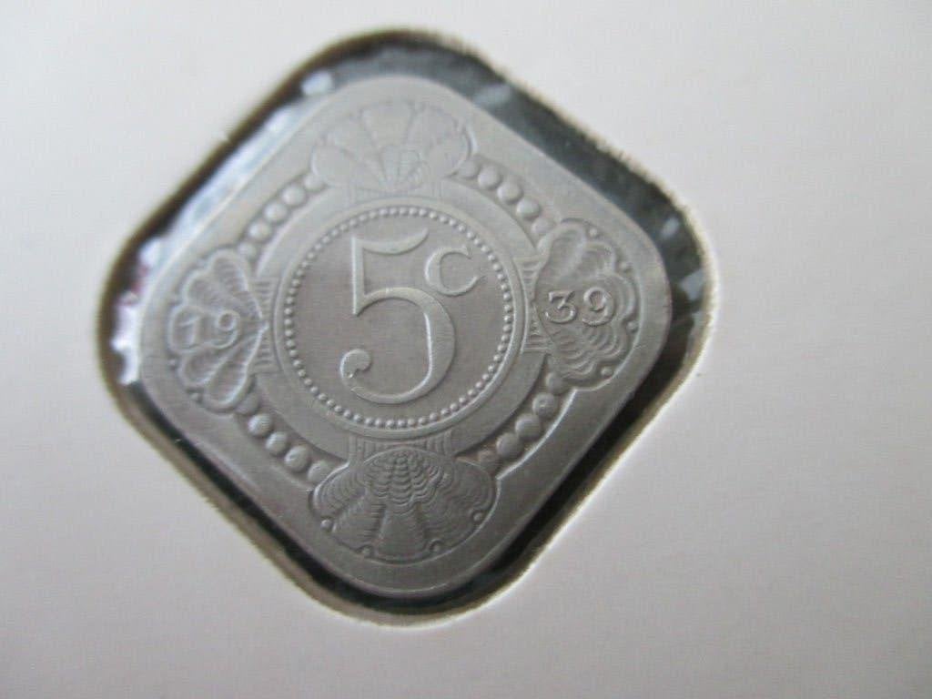 5 cent 1939, Ophalen of Verzenden, Koningin Wilhelmina, 5 cent, Losse munt