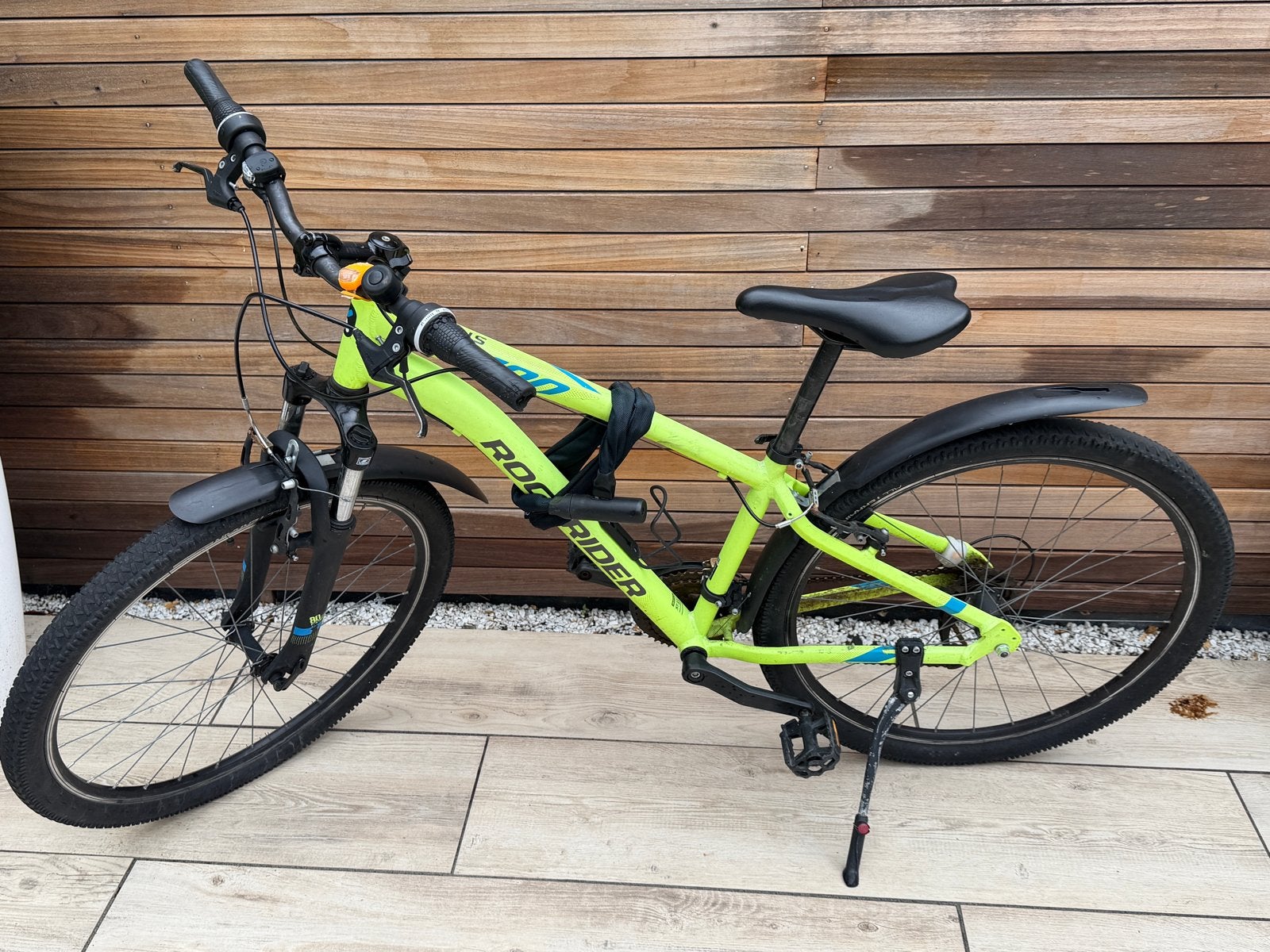 Rockrider ST100 Mountainbike, Fietsen en Brommers, Fietsen | Jongens, Ophalen, Gebruikt, Velgrem, Versnellingen