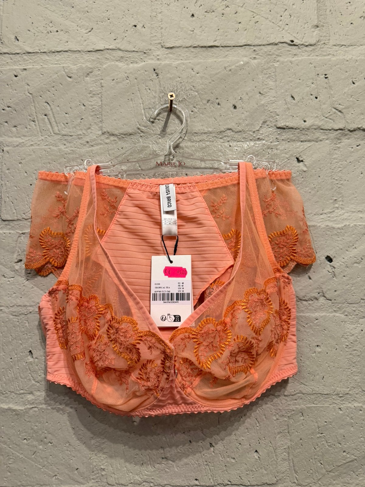 Louisa Bracq bh 80F slip 40 NIEUW!! Bh nu €35, Ophalen of Verzenden, BH
