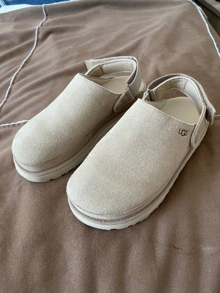 Uggs Goldenstar klomp maat 40, Beige, Overige typen, Ophalen of Verzenden, Zo goed als nieuw