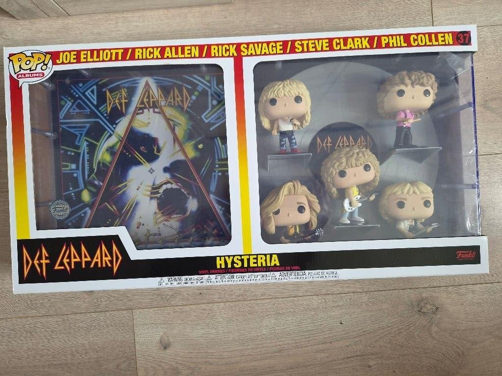 Def leppard funko pop, Ophalen of Verzenden, Nieuw