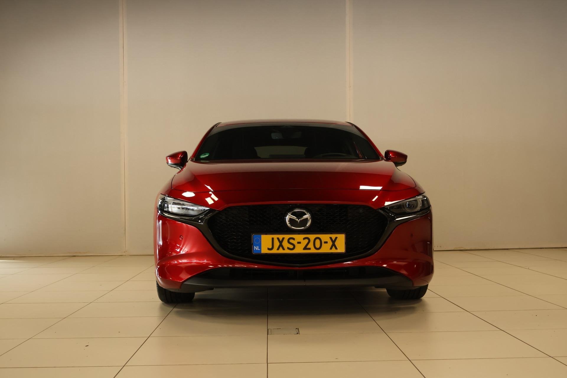 Mazda 3 2.0 e-SkyActiv-G M Hybrid 150 Exclusive-Line, Auto's, Voorwielaandrijving, 1998 cc, Stof, Gebruikt
