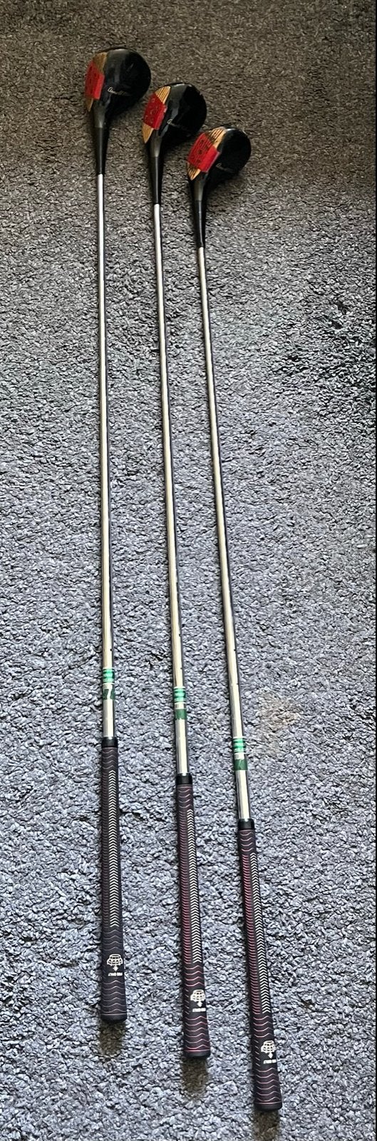 Vintage Arnold Palmer Uniroyal Scotland Houten Golfset 1-2-3, Ophalen of Verzenden, Gebruikt, Set, Overige merken