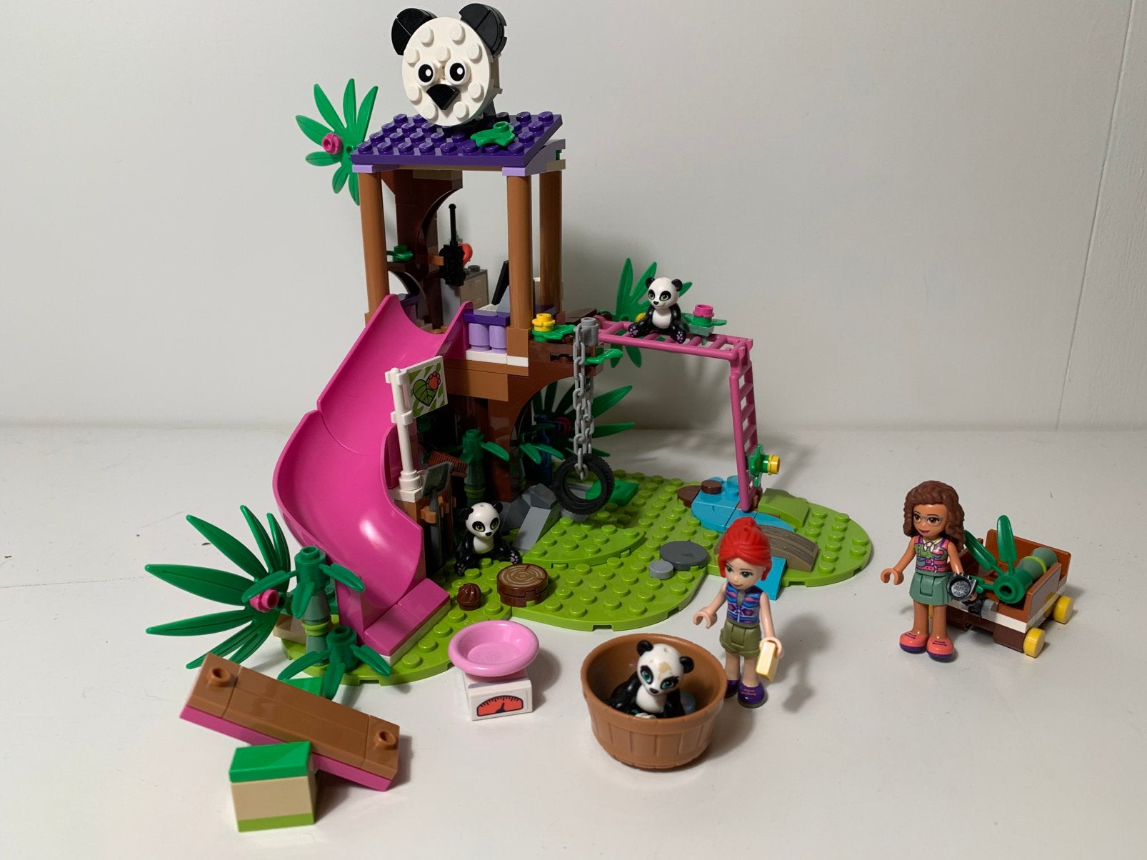 LEGO Friends Panda jungle boomhut 41422 –compleet met boekje, Ophalen, Lego, Friends, Zo goed als nieuw