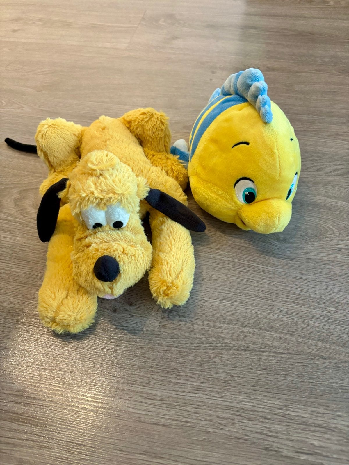 Originele Disney Knuffels - Pluto en Botje, Ophalen, Disney, Disney, Geel