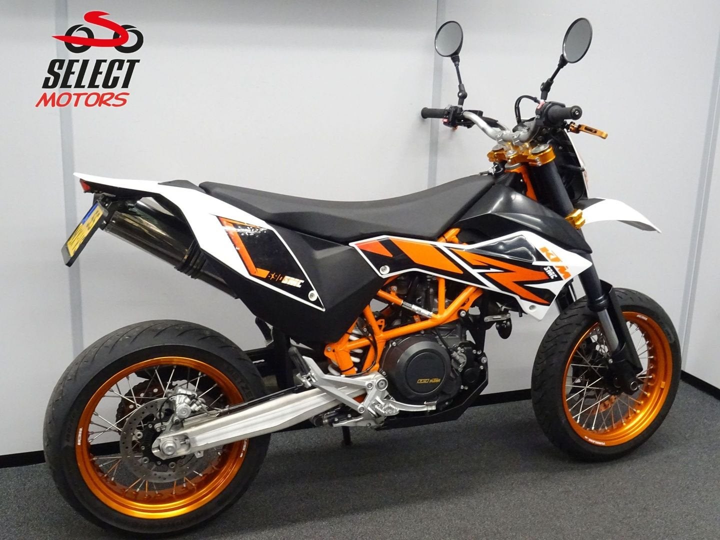 PRACHTIGE KTM 690 SMC R (bj 2014), Motoren, KTM, Motorrijbewijs A, Onbekend, Onbekend