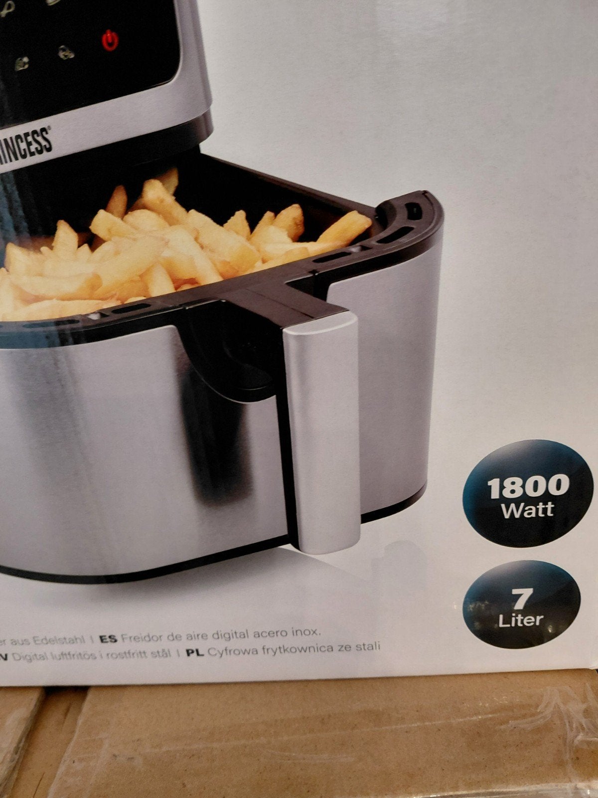 Digitale airfryer NIEUW, Ophalen of Verzenden, Nieuw, Airfryer XXL, 1500 gram of meer