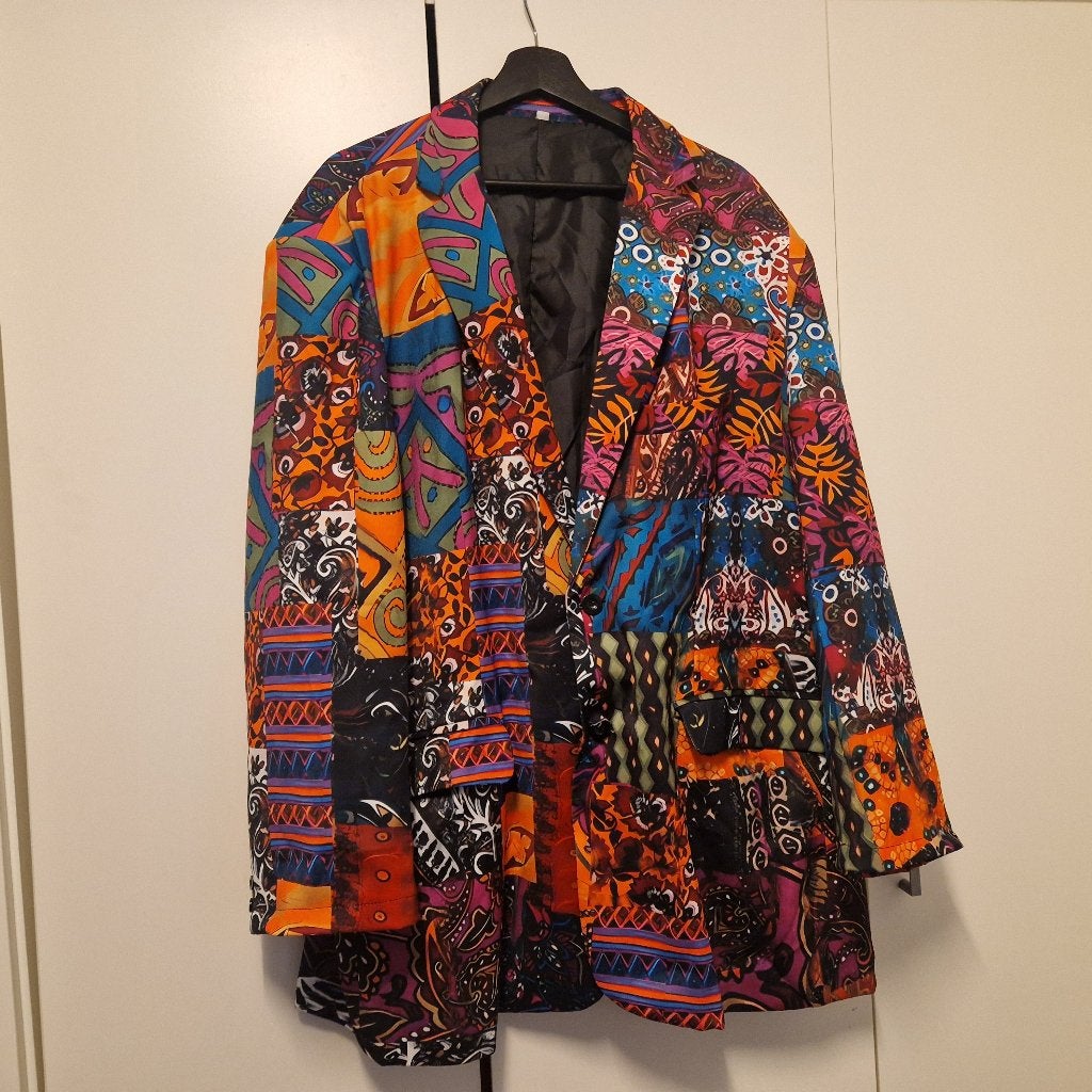Carnavals colbert, Kleding | Heren, Carnaval, Overige maten, Ophalen of Verzenden, Zo goed als nieuw