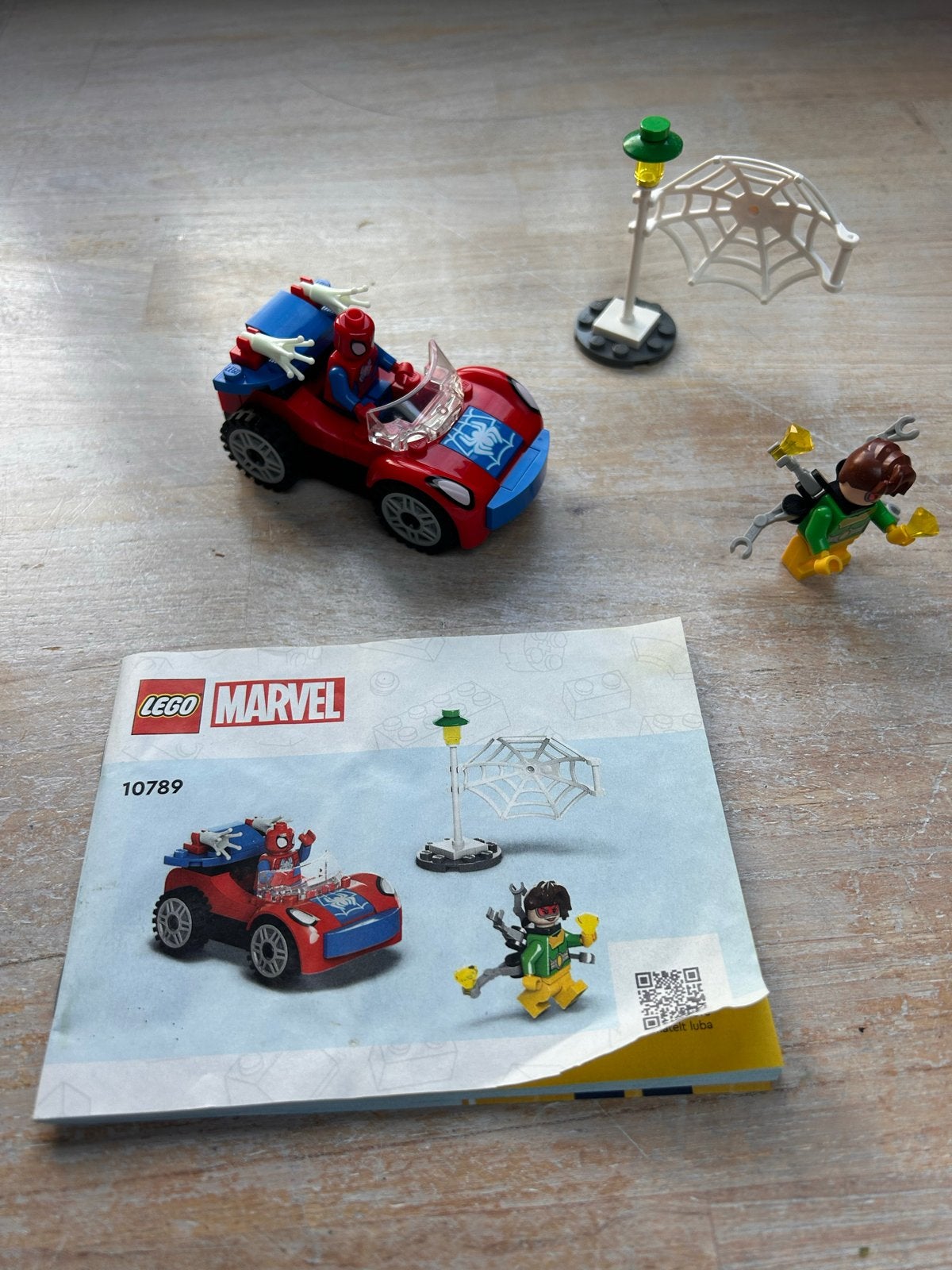 Lego Marvel Spider-Man Auto met Minifiguren, Ophalen of Verzenden, Zo goed als nieuw, Overige merken