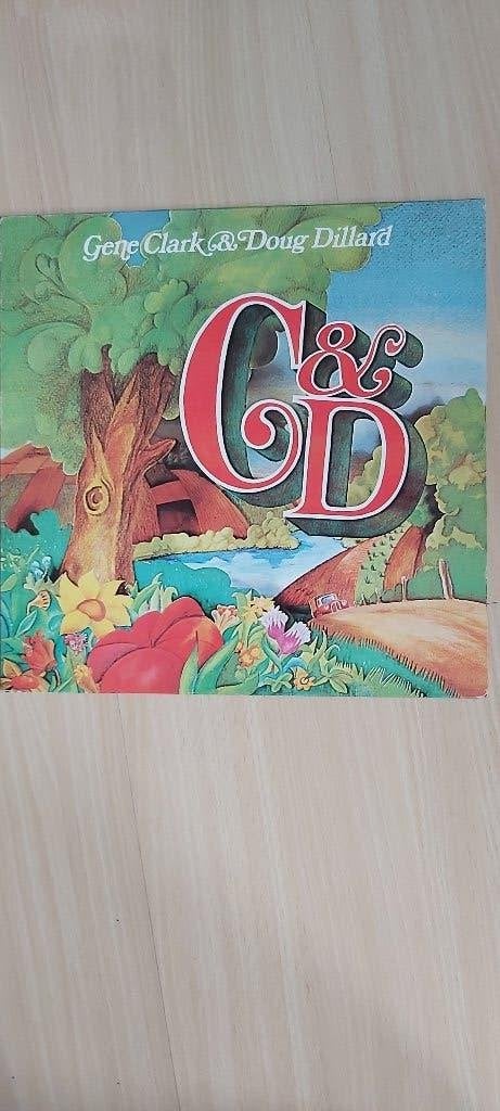 Gene Clark & Doug Dillard G& D LP (liner notes Jan Donkers), Originele persing, Ophalen of Verzenden, Zo goed als nieuw, 12 inch