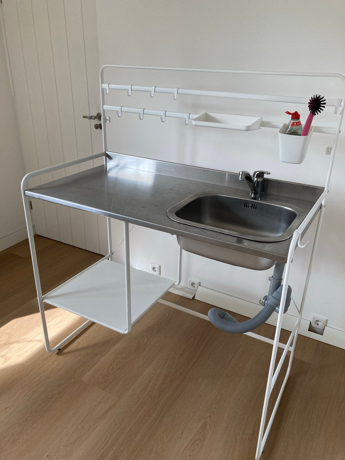 IKEA SUNNERSTA Kitchenette - Zo goed als nieuw, Ophalen, Wit, Overige typen, Zo goed als nieuw