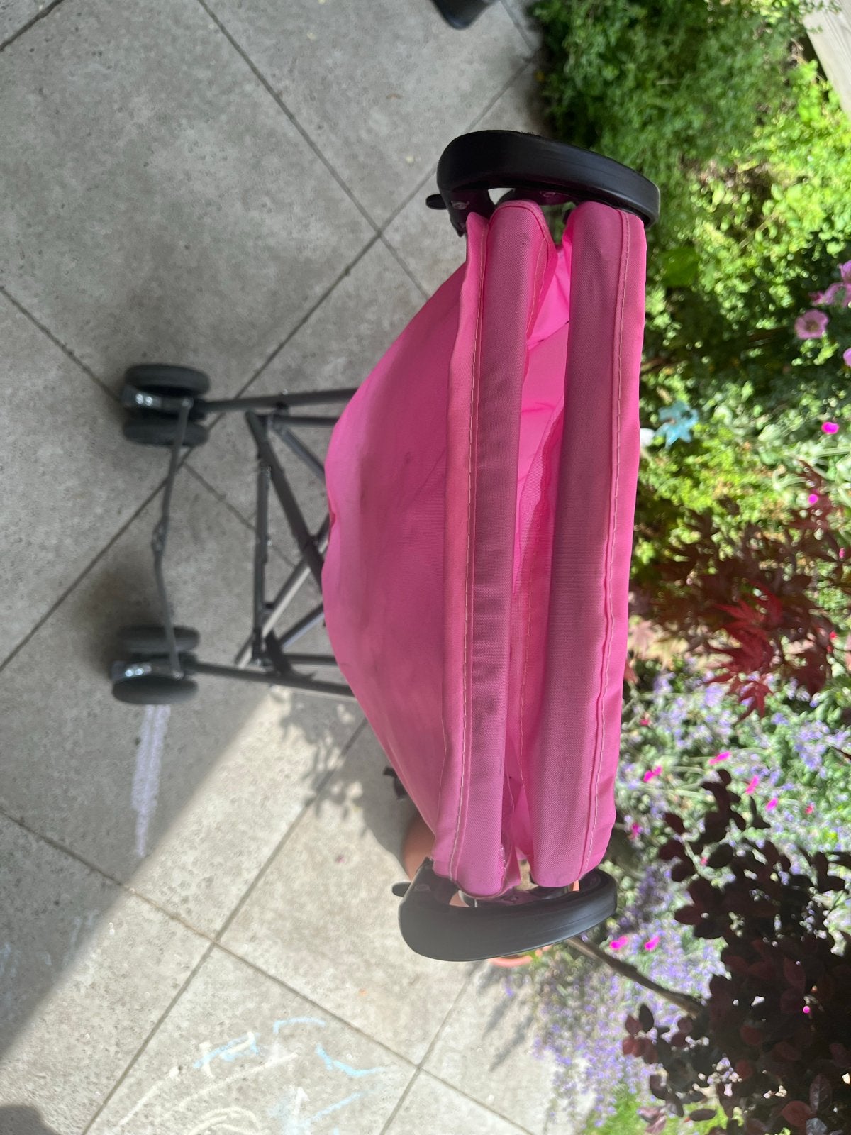 Roze Asalvo Baby Buggy - Compact en Lichtgewicht, Ophalen, Gebruikt, Kinderwagen, Overige merken