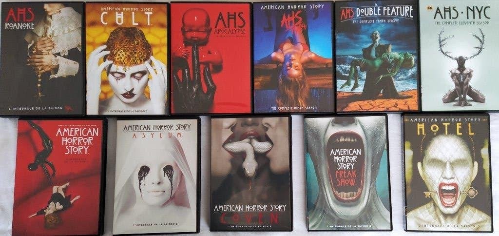 AHS - Serie 1 - 11 (11 Losse DVD Boxen, NL O.T. bij 1 t/m 8), Cd's en Dvd's, Engels, Verzenden, Engels, Zo goed als nieuw