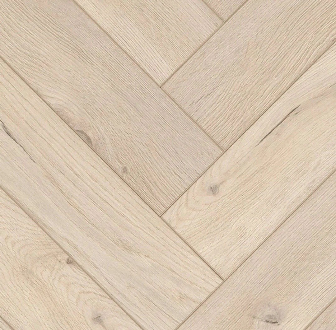 60m2 gebruikte COREtec The Naturals Herringbone visgraat, Kunststof, Overige typen, Minder dan 50 cm, Zo goed als nieuw