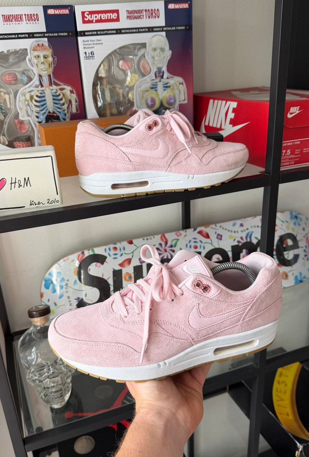 Nike Air Max 1 SD Prism Pink Maat 42.5 - 919484-600, Kleding | Dames, Schoenen, Ophalen of Verzenden, Zo goed als nieuw, Overige kleuren