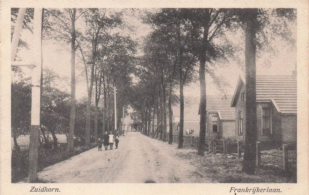 702-413-043 Zuidhorn Frankrijkerlaan, Verzenden, Voor 1920, Groningen